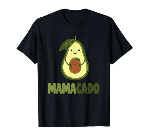 Damen Mamacado Schwanger Avocado Werdende Mama Babyparty T-Shirt Damen Mamacado Schwanger Avocado Werdende Mama Babyparty T-Shirt von Lustige Mutter & Baby Schwangerschaft Überraschung