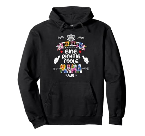 Beste Mama So sieht eine richtig coole Mama aus Muttertags Pullover Hoodie Beste Mama So sieht eine richtig coole Mama aus Muttertags Pullover Hoodie von Lustiges Muttertagsgeschenk für Mama Mutter Damen