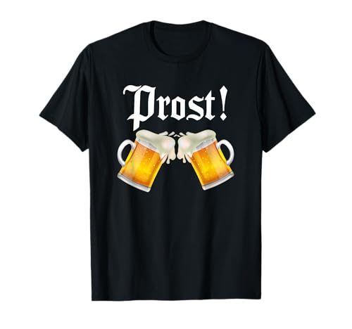 Prost! Lustige Bier Trinken Oktoberfest Party Damen Herren T-Shirt Prost! Lustige Bier Trinken Oktoberfest Party Damen Herren T-Shirt von Lustiges Oktoberfest & Trinken Co.