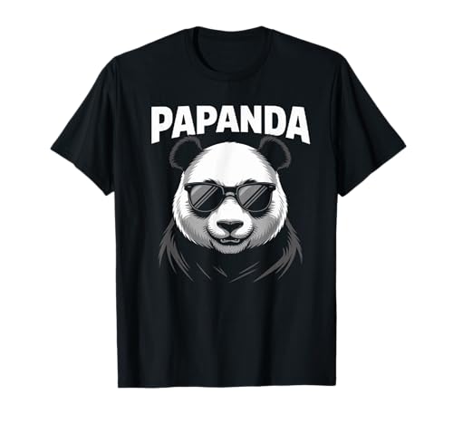 Herren Papanda Lustiges Panda Design für den besten Papa und Vater T-Shirt Herren Papanda Lustiges Panda Design für den besten Papa und Vater T-Shirt von Lustiges Panda Papa für Väter Vatertag Geschenk