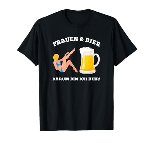 Frauen Bier Party Oktoberfest Mallorca JGA Party Urlaub T-Shirt Frauen Bier Party Oktoberfest Mallorca JGA Party Urlaub T-Shirt von Lustiges Party Outfit Design Herren Spruch Humor