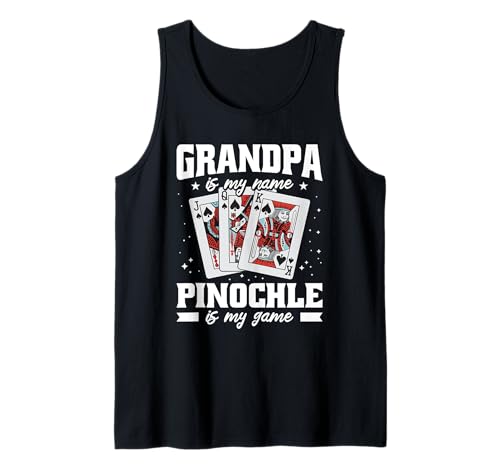 Herren Binokel - Grandpa is My Name Pinochle is My Game Tank Top Herren Binokel - Grandpa is My Name Pinochle is My Game Tank Top von Lustiges Pinochel Design Für Opa