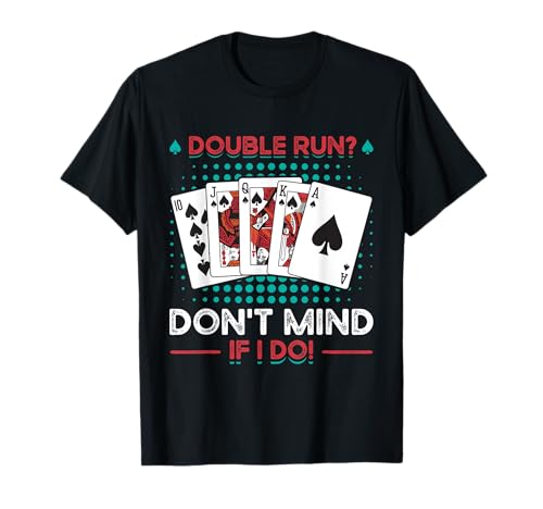 Cooles Kartenspiel Design Für Männer Frauen Binokel Turnier T-Shirt Cooles Kartenspiel Design Für Männer Frauen Binokel Turnier T-Shirt von Lustiges Pinochle Spiel Design