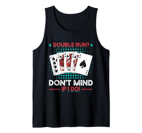 Cooles Kartenspiel Design Für Männer Frauen Binokel Turnier Tank Top Cooles Kartenspiel Design Für Männer Frauen Binokel Turnier Tank Top von Lustiges Pinochle Spiel Design