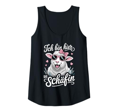 Damen Ich Bin Hier Die Schäfin Chefin Teamleiterin Vorgesetze Tank Top Damen Ich Bin Hier Die Schäfin Chefin Teamleiterin Vorgesetze Tank Top von Lustiges Sarkasmus Humor