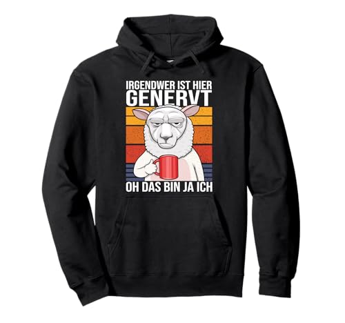 Müdes Genervtes Schaf und Lustige Sprüche Damen Herren Pullover Hoodie Müdes Genervtes Schaf und Lustige Sprüche Damen Herren Pullover Hoodie von Lustiges Schaf Spruch Genervte Bauern mit Humor
