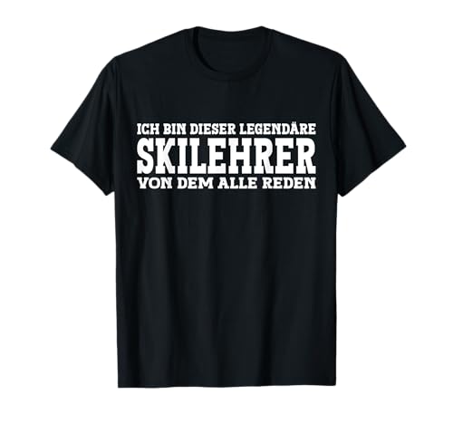 Lustiges Skilehrer Geschenk Skilehrer Spruch - Skilehrer T-Shirt Schwarz S EU Klein Männer Geburtstag Beruf Klassisch Einfarbig Kurzarm Pull-On Verschluss Doppelt genähter Saum Lustiges Skilehrer Geschenk Skilehrer Spruch - Skilehrer T-Shirt Schwarz S EU Klein Männer Geburtstag Beruf Klassisch Einfarbig Kurzarm Pull-On Verschluss Doppelt genähter Saum von Lustiges Skilehrer Geschenk Skilehrer Spruch