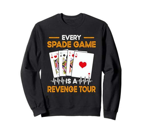 Cooles Kartenspiel Design Für Männer Frauen Spades Turnier Sweatshirt Cooles Kartenspiel Design Für Männer Frauen Spades Turnier Sweatshirt von Lustiges Spades Spiel Design