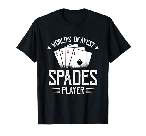 Spades Turnier Gear Für Männer Frauen Apparel Kartenspiel T-Shirt Spades Turnier Gear Für Männer Frauen Apparel Kartenspiel T-Shirt von Lustiges Spades Tee Für Männer Frauen