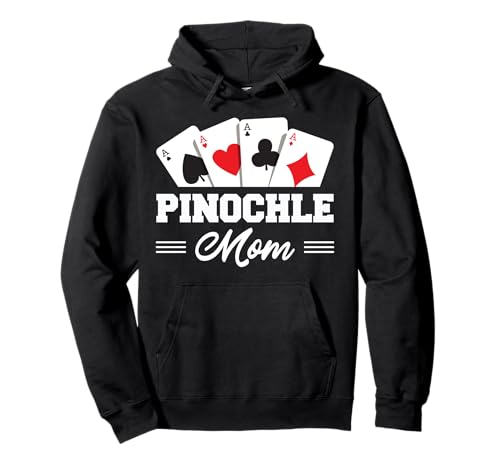 Pinochle Mutter Outfit Frauen Kartenspiel Benoggel Pullover Hoodie von Lustiges Spielkarten Binokel Design Für Mama