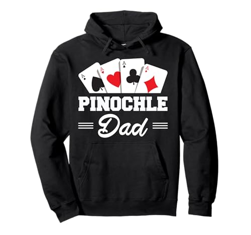 Pinochle Vater Outfit Männer Kartenspiel Benoggel Pullover Hoodie Pinochle Vater Outfit Männer Kartenspiel Benoggel Pullover Hoodie von Lustiges Spielkarten Binokel Design Für Papa