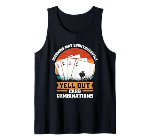 Cooles Kartenspiel Design Für Männer Frauen Binokel Turnier Tank Top Cooles Kartenspiel Design Für Männer Frauen Binokel Turnier Tank Top von Lustiges Spielkarten Binokel Design Männer Frauen