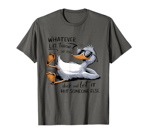 Witziger Spruch Ente Wortspiel Nerd Männer Lustige Sprüche T-Shirt Witziger Spruch Ente Wortspiel Nerd Männer Lustige Sprüche T-Shirt von Lustiges Statement Merch Comic Spaß Männer Frauen