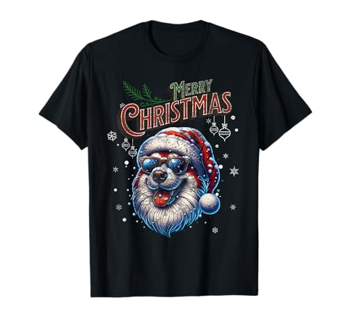 Weihnachtsmann Hund Weihnachten Männer & Frauen Weihnachts T-Shirt Weihnachtsmann Hund Weihnachten Männer & Frauen Weihnachts T-Shirt von Lustiges Weihnachts Geschenk & Hunde Santa coming