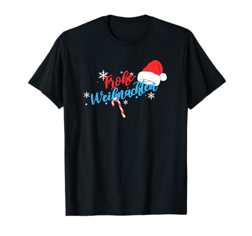 Fröhe Weihnachten Xmas Weihnachts Geschenk für Damen Herren T-Shirt von Lustiges Weihnachts Geschenke