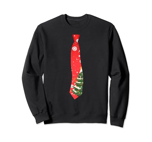 Weihnachten Krawatte Lustiges Schlips Geschenk Jungen Herren Sweatshirt von Lustiges Weihnachts Geschenke