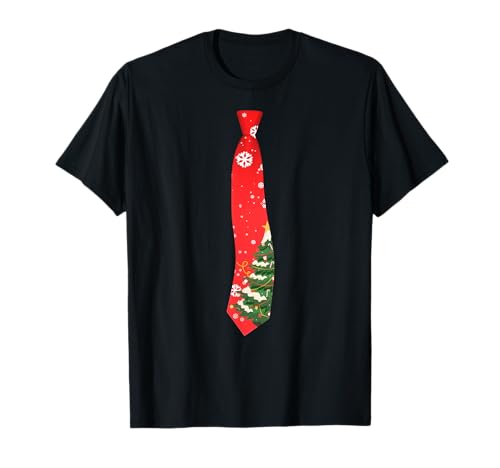Weihnachten Krawatte Lustiges Schlips Geschenk Jungen Herren T-Shirt von Lustiges Weihnachts Geschenke