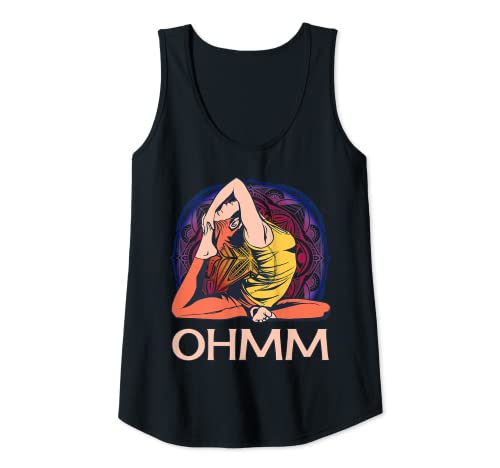 Damen Damen Yoga Mandala Symbol Geometry - Meditieren - Asana Yoga Tank Top Damen Damen Yoga Mandala Symbol Geometry - Meditieren - Asana Yoga Tank Top von Lustiges Yoga Geschenk Mandala Symbol