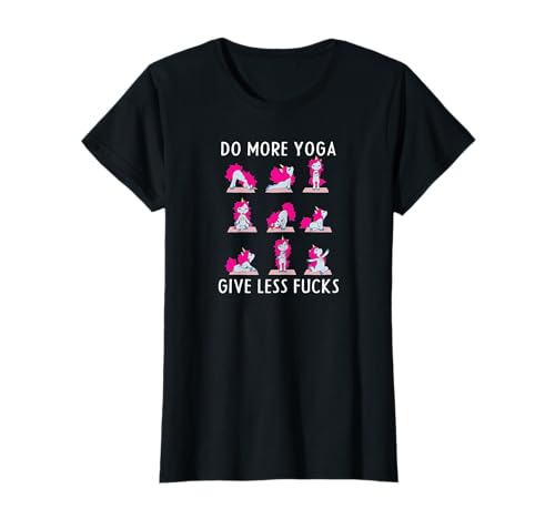 Yoga Einhorn T-Shirt Meditation Frauen Geschenk T-Shirt Yoga Einhorn T-Shirt Meditation Frauen Geschenk T-Shirt von Lustiges Yoga Top für Freundin