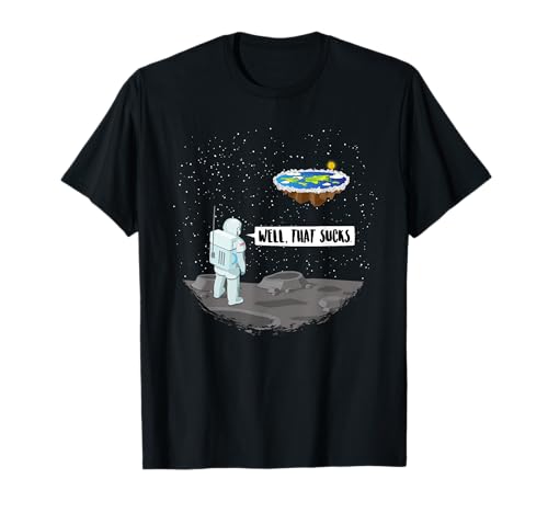 Lustige flache Erde Astronaut - Eiswand - Firmament T-Shirt Lustige flache Erde Astronaut - Eiswand - Firmament T-Shirt von Funny Flat Earther Gifts by SUCKERHUG