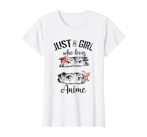 Nur ein Mädchen, das Anime liebt Frauen Mädchen Kinder T-Shirt Nur ein Mädchen, das Anime liebt Frauen Mädchen Kinder T-Shirt von Lustiges passendes Anime für Frauen Mädchen