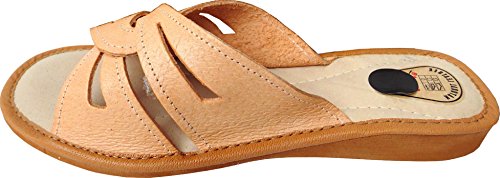 Hausschuhe - Latschen -Pantolette Gr. 35, 36, 37, 38, 39, 40, 41, Echt Leder, Bequem&Leicht (Made in Poland 8/8/3/25 (35) von Lusy011