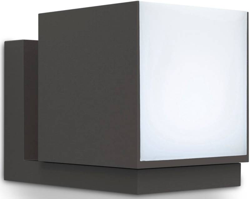 LUTEC LED Außen-Wandleuchte "CUBA", Leuchtmittel LED-Modul  LED fest integriert, drehbar von Lutec