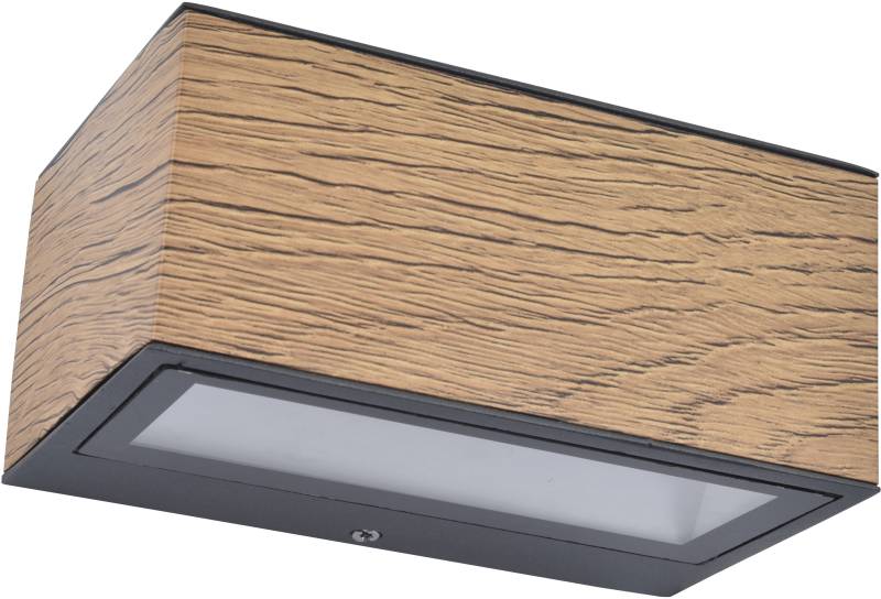 LUTEC LED Außen-Wandleuchte "GEMINI", Leuchtmittel LED-Modul  LED fest integriert von Lutec
