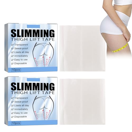 Thigh 20 Stück Oberschenkel-Hebeband,Thighlifting Aufkleber Straffende Beine Straffendes & Cellulite-Reduzierendes Oberschenkelpflaster,Heben Die Haut Sofort An Und Glätten Schlaffe Cellulite-Haut von Luthasolic
