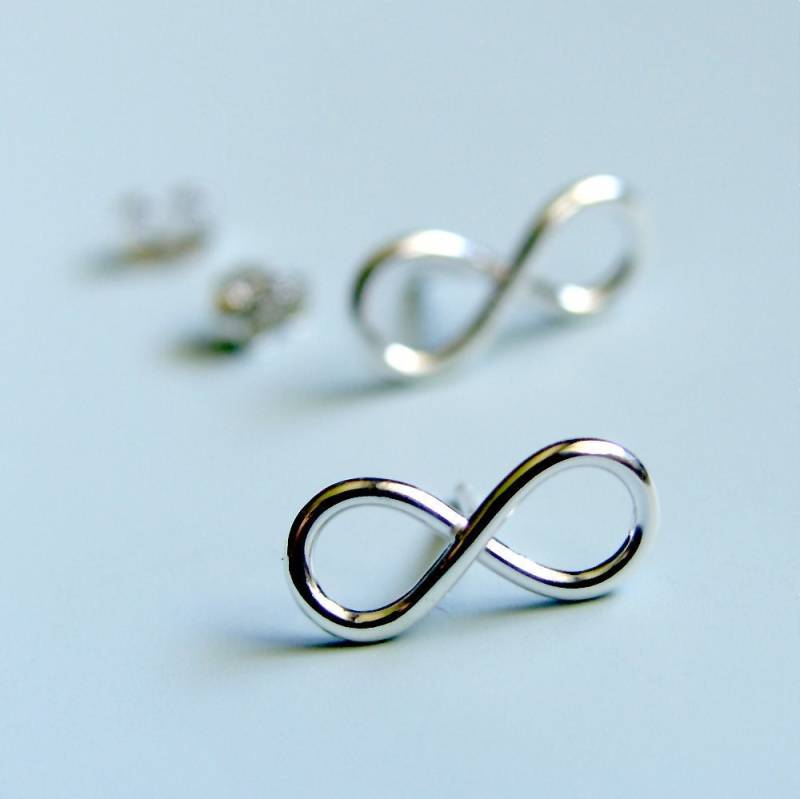 Unendlich Symbol Ohrringe Sterling Silber Infinity Zeichen Ohrstecker Unendlich Symbol Ohrringe Sterling Silber Infinity Zeichen Ohrstecker von LuttrellStudio