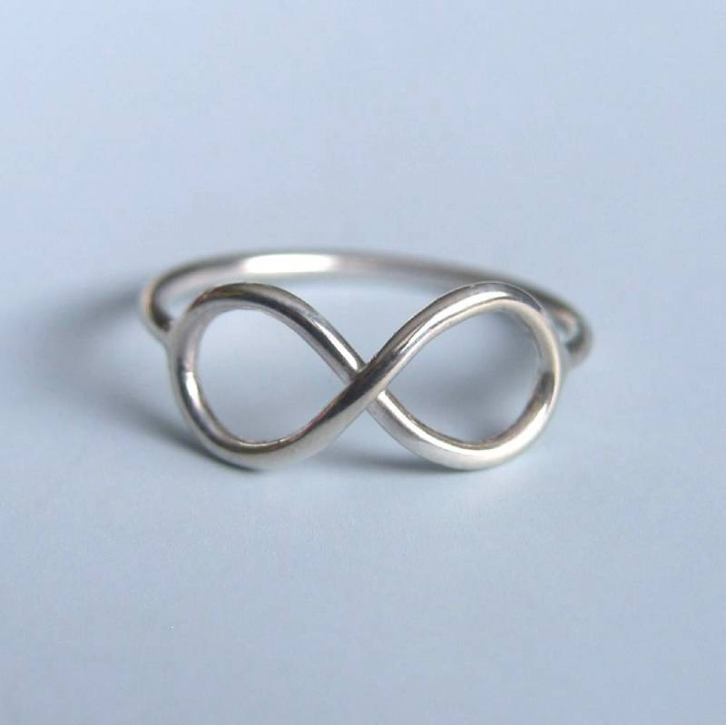 Unendlich Symbol Ring Sterling Silber Infinity Unendlich Symbol Ring Sterling Silber Infinity von LuttrellStudio