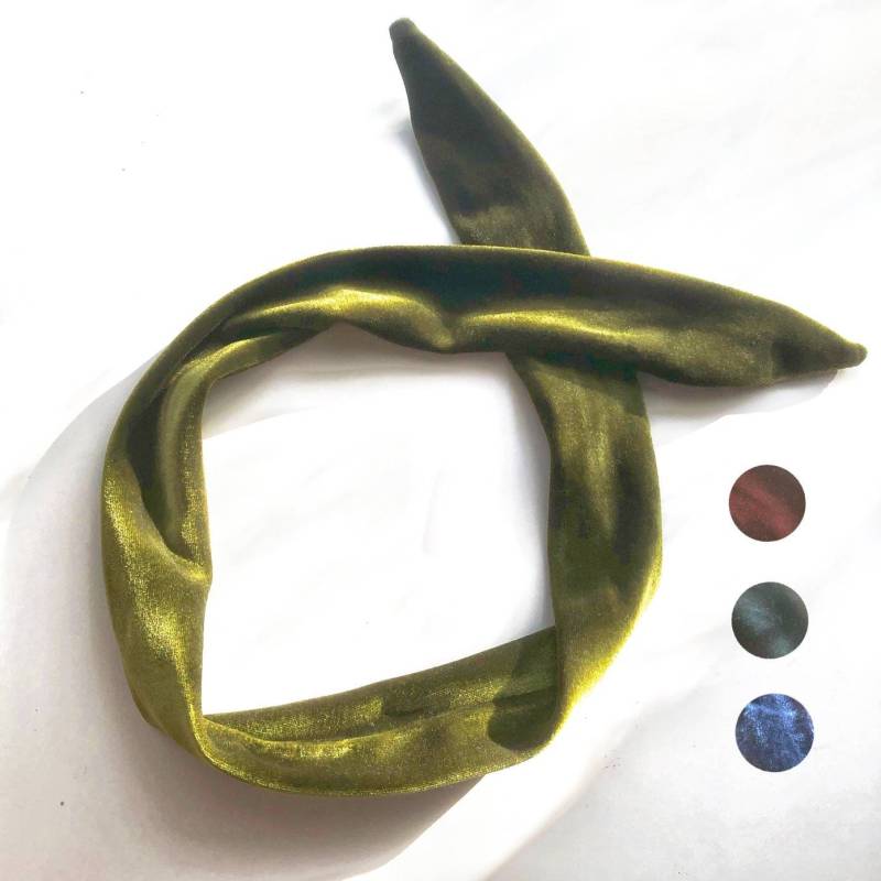 Velvet Hairband With Wire Inside To Tie Yourself - Timeless von LuuPING