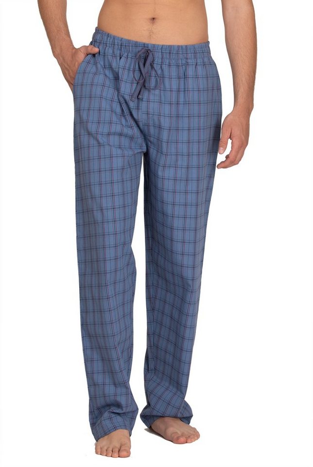 LuukFeel Schlafhose LuukFeel - Herren Webhose Freizeithose aus 100% Bio Baumwolle von LuukFeel