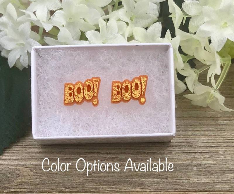 Boo Acryl Ohrringe von LuvSweetPea