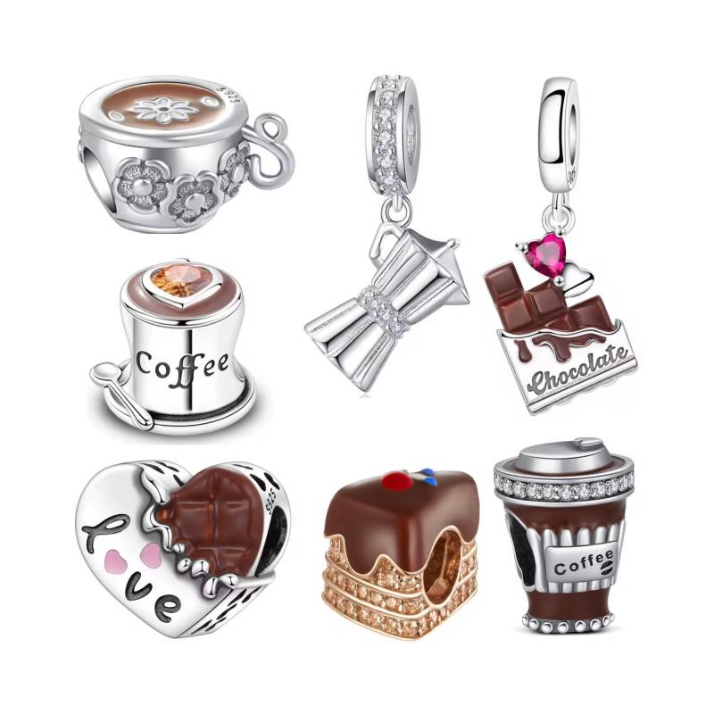 Gold Kaffee Charm, S925 Silber, Charm Für Pandora Armband, Kaufen 3 Erhalten 70% Sale Gold Kaffee Charm, S925 Silber, Charm Für Pandora Armband, Kaufen 3 Erhalten 70% Sale von Luvarin