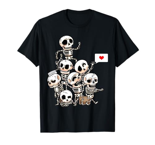 Lustiges Halloween-Skelett | gruselige Halloween-Gruselige Herren Kinder T-Shirt Lustiges Halloween-Skelett | gruselige Halloween-Gruselige Herren Kinder T-Shirt von Luvhalloweenthem