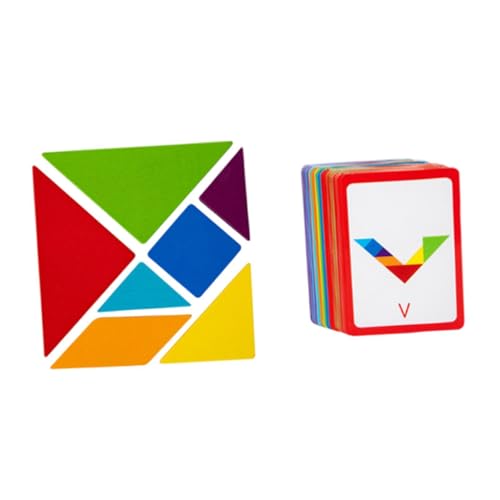 Luwecf Hölzerne Tangram -Formen -Puzzlespielzeug Montessori Holz Spielzeug Kindergarten Familienbrettspiele Luwecf Hölzerne Tangram -Formen -Puzzlespielzeug Montessori Holz Spielzeug Kindergarten Familienbrettspiele von Luwecf