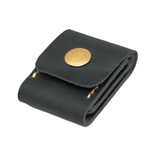 Luwecf Picks Organizer Gitarre Pick Hülle tragbare Tragetasche Picks Storage Beutel Box Gitarrenplectrum Hold für Gitarrenliebhaber Kinder, Schwarz von Luwecf