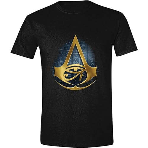 Assassin's Creed Origins Hieroglyph Mens T Shirt Black Size XXL von LuxUnatcc