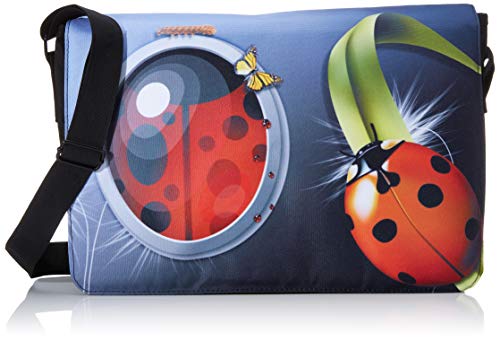Luxburg Design Umhängetasche, Umhängetasche, 15,6 Zoll, Motiv: Marienkäfer, groß von Luxburg