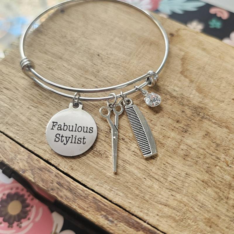Friseur Geschenke, Geschenke Für Kosmetikschüler, Stylist, Fabelhaftes Stylist Armband von LuxedesignsbySarah