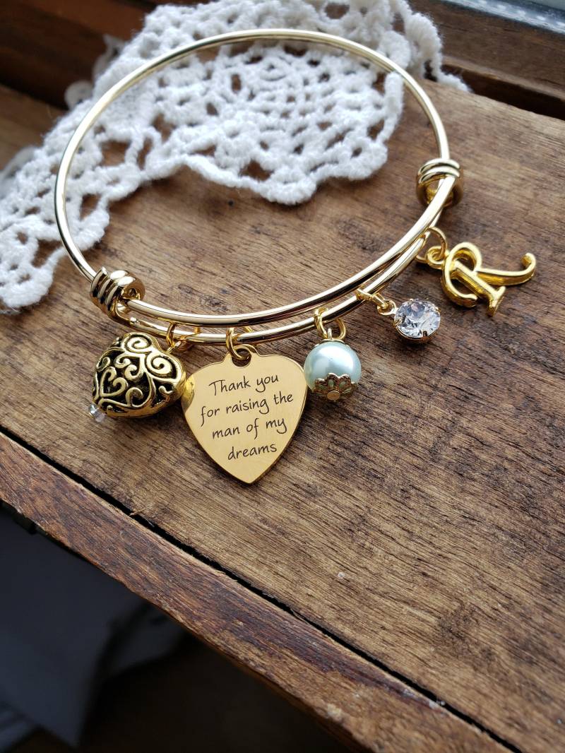 Geschenk Für Die Schwiegermutter, Mutter Des Bräutigams, Brautgeschenk, Danke, Dass Sie Den Mann Meiner Träume Großgezogen Haben von LuxedesignsbySarah