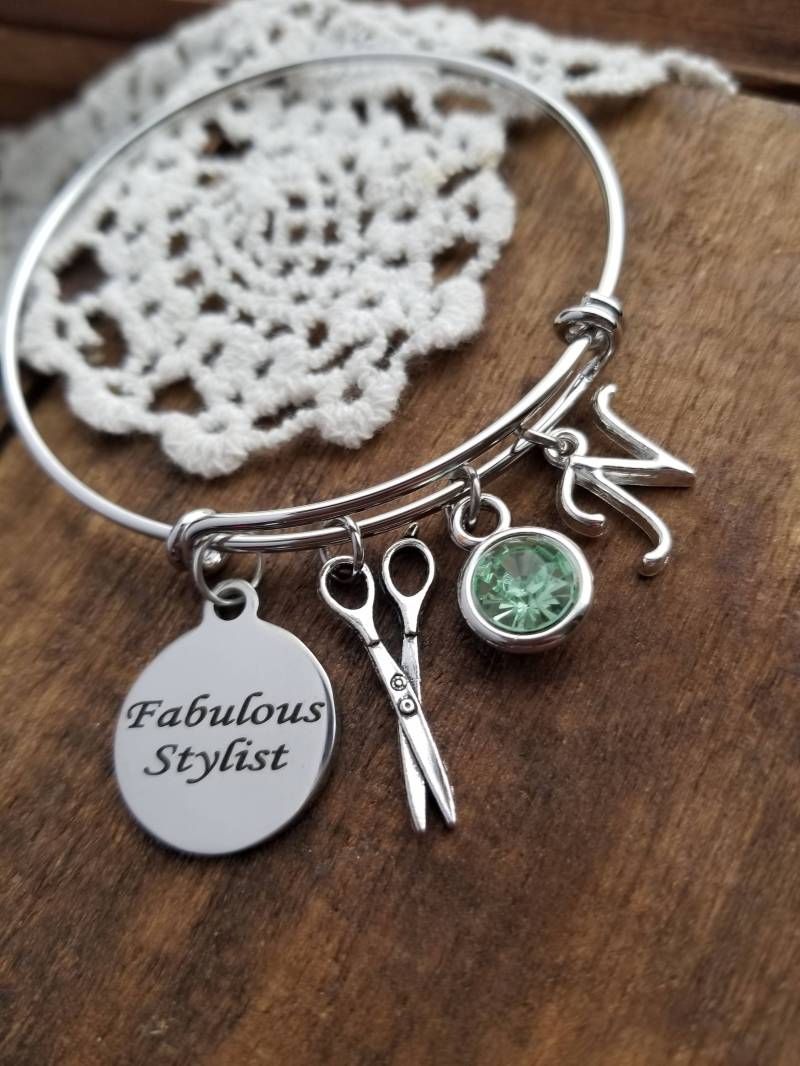 Geschenk Für Friseur Abschluss, Kosmetik Fabelhafte Stylistin, Bettelarmband, Charme von LuxedesignsbySarah