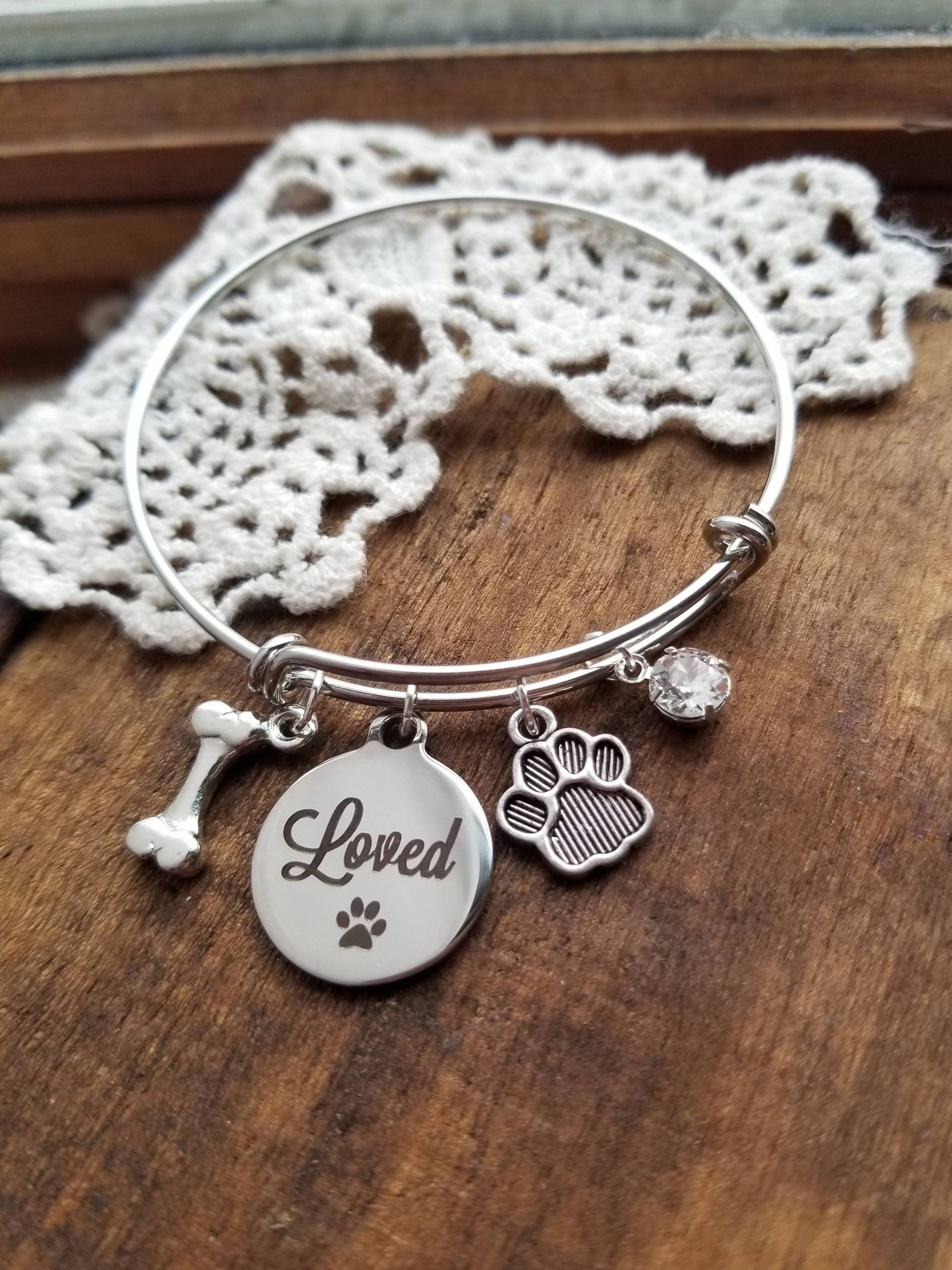 Geschenk Für Tierliebhaber, Hund Mama Geschenke, Tierliebhaber Katzenmama Geschenk, Hunde Bettelarmband, Armband Hundeliebhaber, Hundepfoten Geschenk Für Tierliebhaber, Hund Mama Geschenke, Tierliebhaber Katzenmama Geschenk, Hunde Bettelarmband, Armband Hundeliebhaber, Hundepfoten von LuxedesignsbySarah