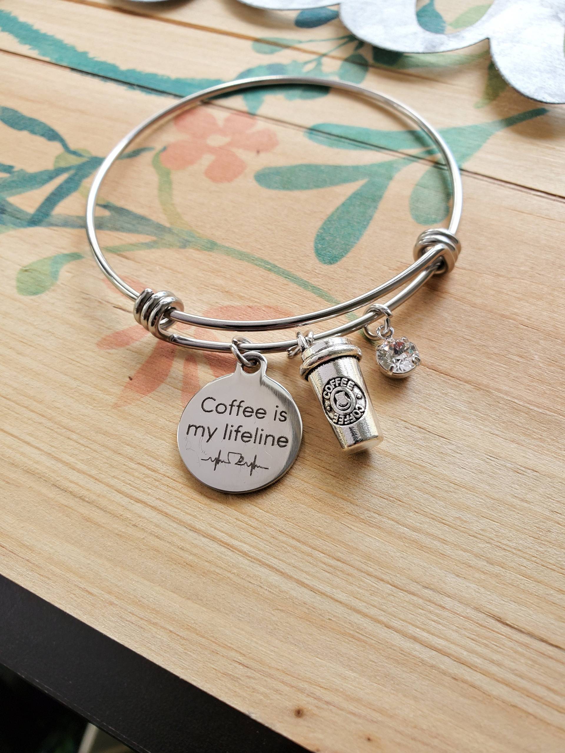 Kaffee Geschenke, Geschenk Für Liebhaber, Barista, Bettelarmband, Liebhaber Armband, Schmuck, Kaffeetasse Schmuck Kaffee Geschenke, Geschenk Für Liebhaber, Barista, Bettelarmband, Liebhaber Armband, Schmuck, Kaffeetasse Schmuck von LuxedesignsbySarah