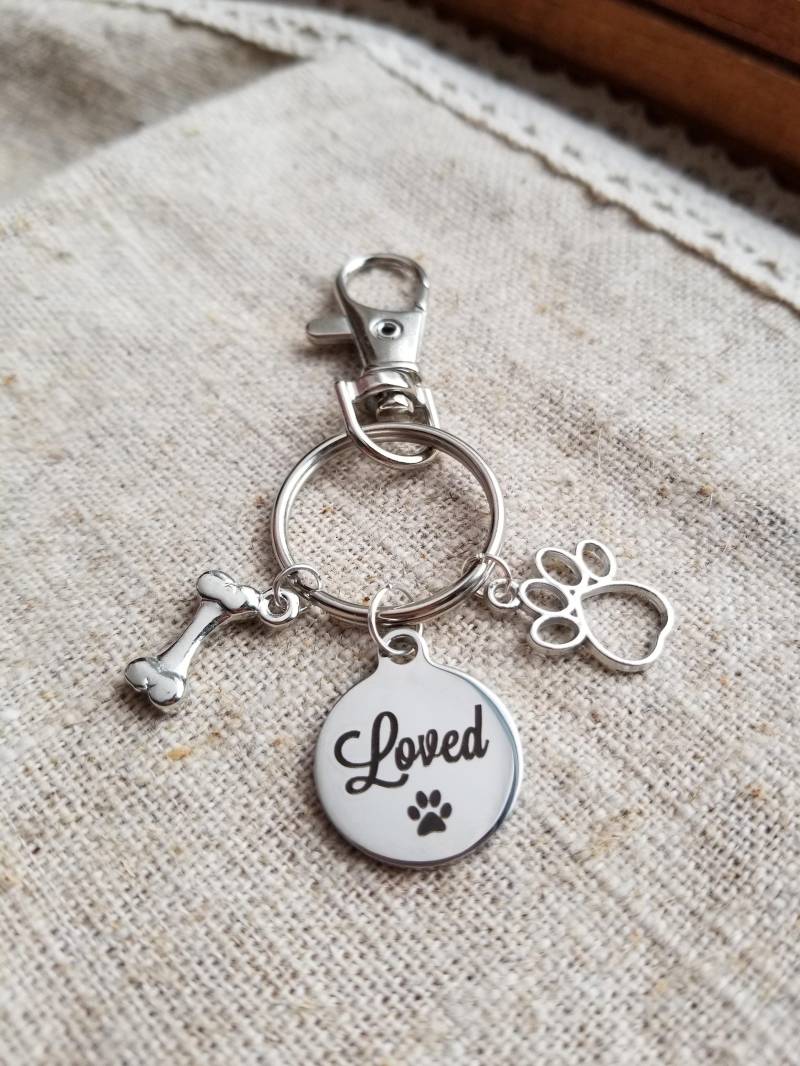 Tierliebhaber Schlüsselanhänger, Geschenk Für Hundemut, Tierarzttechnik, Tierarzt Katzenliebhaber-Schlüsselanhänger, Neue Tierbesitzer, Welpe Keychai von LuxedesignsbySarah