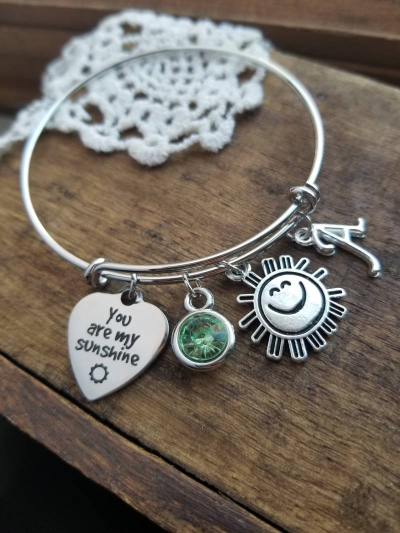 You Are My Sunshine Armband Edelstahl Bettelarmreif You Are My Sunshine Armband Edelstahl Bettelarmreif von LuxedesignsbySarah