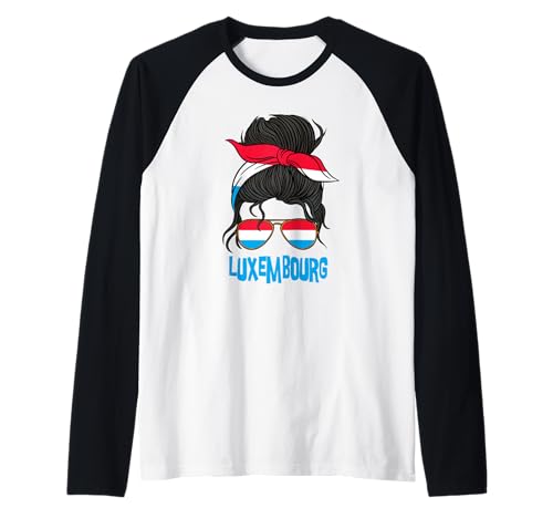 Luxemburg for Girl Luxemburgische Flagge für Frauen Luxemburg Raglan Luxemburg for Girl Luxemburgische Flagge für Frauen Luxemburg Raglan von Luxembourg for Girls and Women