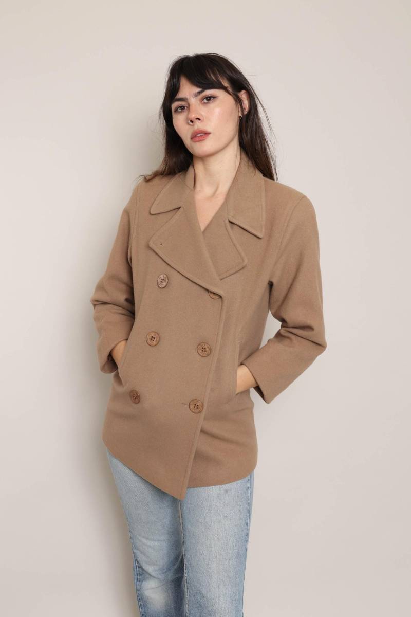 80S Cabochon Jacke, Doppelreiher, Grösse S/M von LuxieVintage