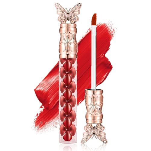 Glow Reviver Moisturizing Lipstick - Shine & Nourish Red Lip Gloss for Women Hydrating Lipstick for a Glowing Finish,Longlasting Waterproof Lipstain For Women Makeup Gift von LuxoCare